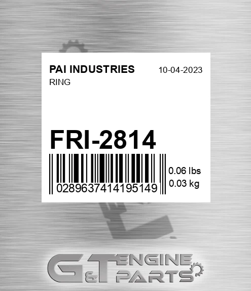 FRI-2814 Ring
