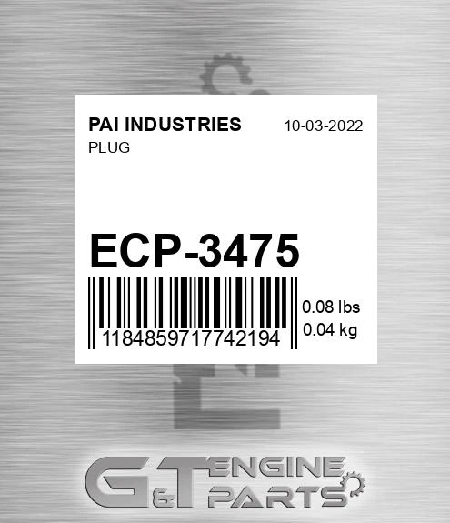 ECP-3475 Plug