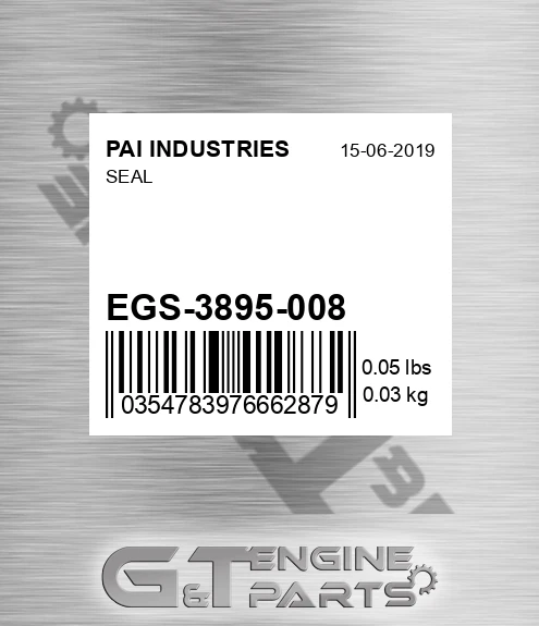 EGS-3895-008 Seal