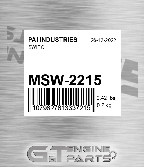 MSW-2215 Switch