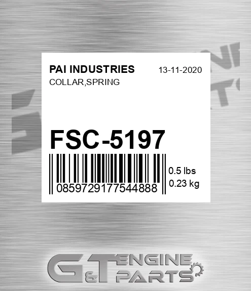 FSC-5197 Collar,spring