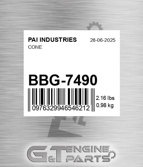 BBG-7490 Cone