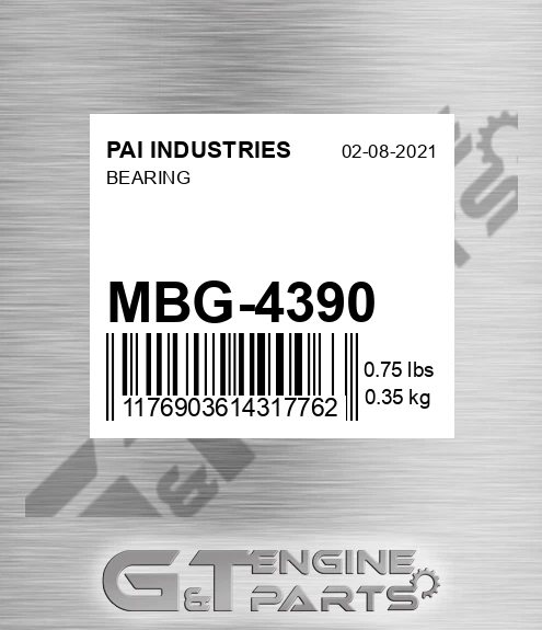 MBG-4390 Bearing