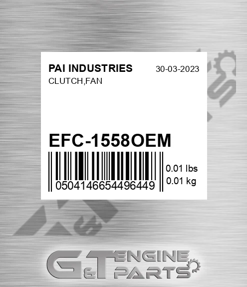 EFC-1558OEM Clutch,fan