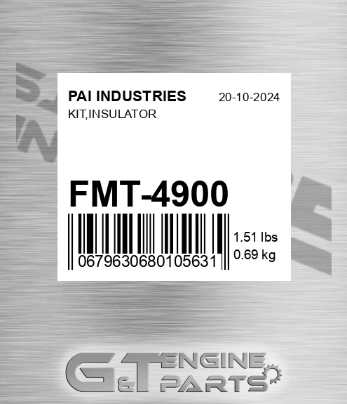 FMT-4900 Kit,insulator