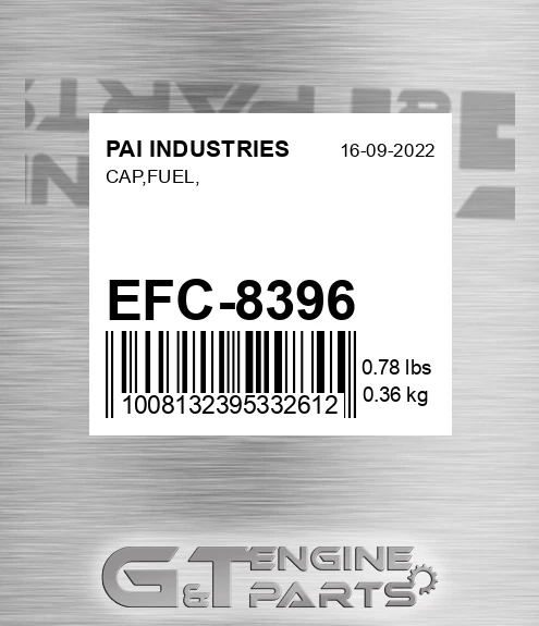 EFC-8396 Cap,fuel,