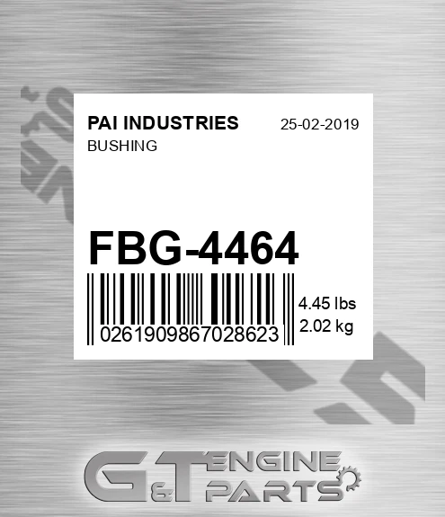 FBG-4464 Bushing