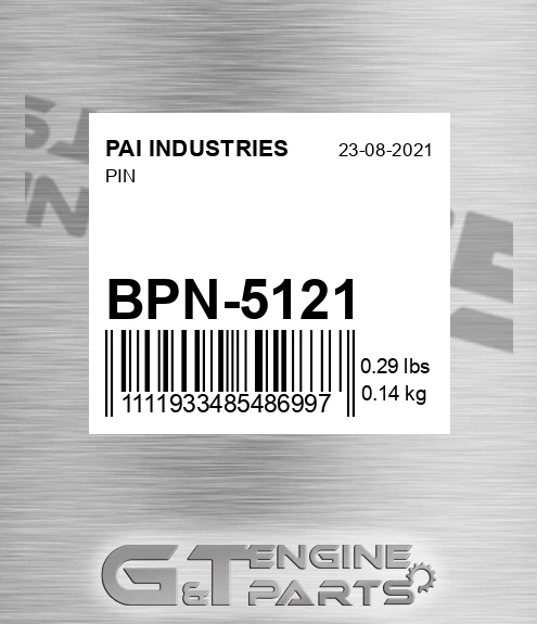 BPN-5121 Pin