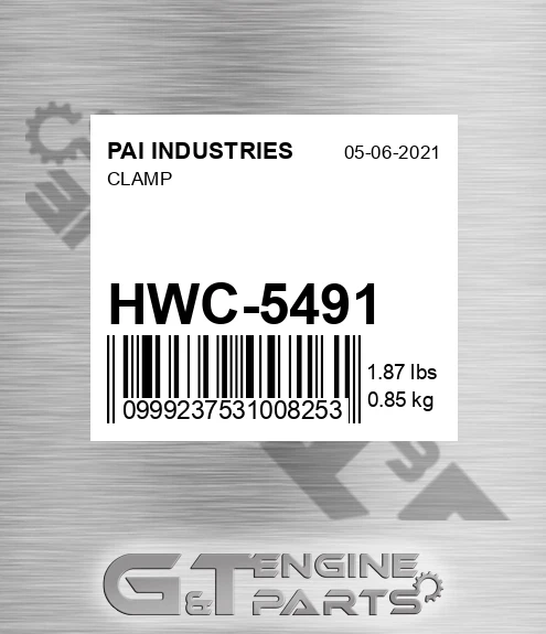 HWC-5491 Clamp
