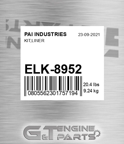 ELK-8952 Kit,liner