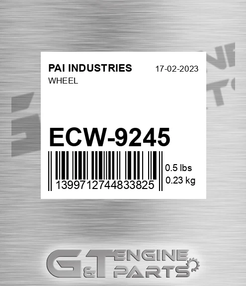 ECW-9245 Wheel