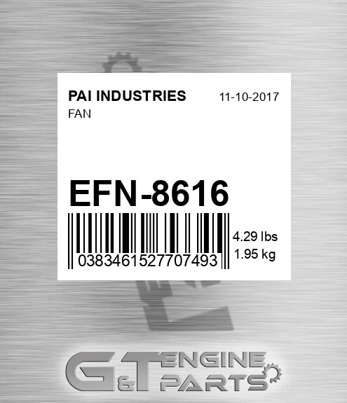 EFN-8616 Fan