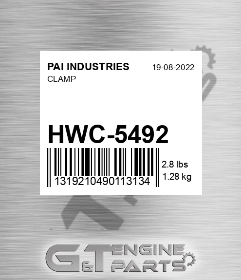 HWC-5492 Clamp