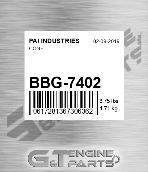 BBG-7402 Cone