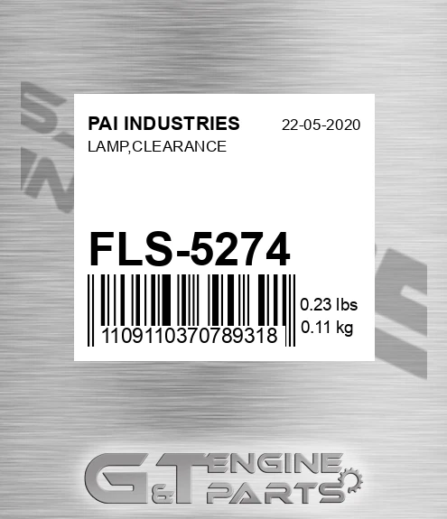 FLS-5274 Lamp,clearance