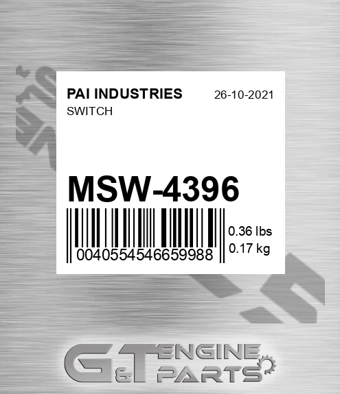 MSW-4396 Switch