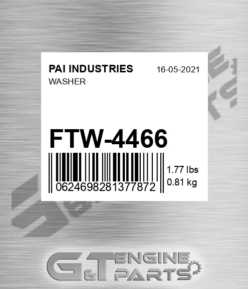 FTW-4466 Washer