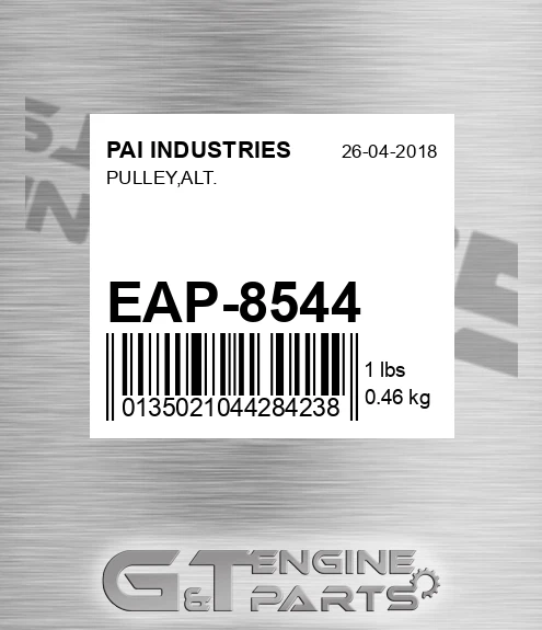 EAP-8544 Pulley,alt.