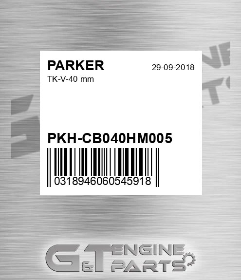 PKH-CB040HM005 Tk-v-40 Mm
