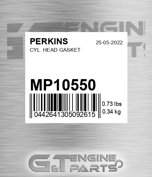 MP10550 Cyl. Head Gasket