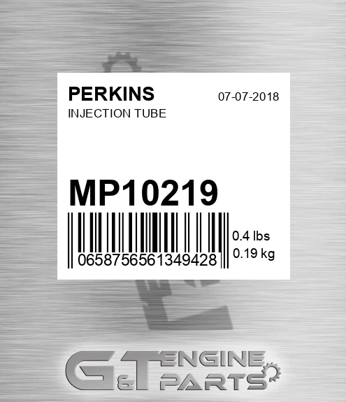MP10219 Injection Tube