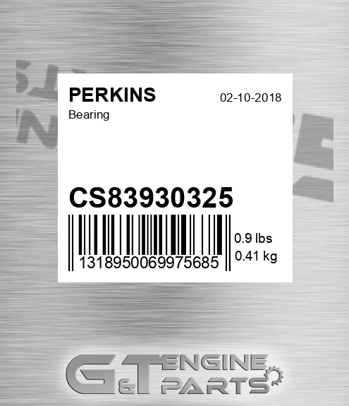 CS83930325 Bearing