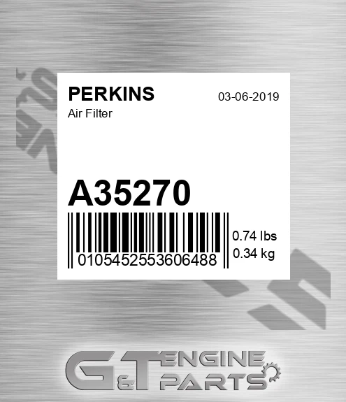 A35270 PERKINS Air Filter