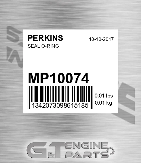 MP10074 Seal O-ring