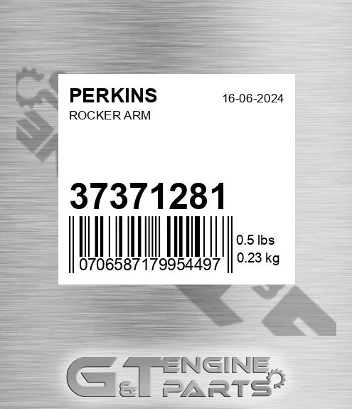 37371281 Rocker Arm for PERKINS