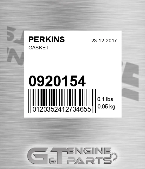 0920154 Gasket