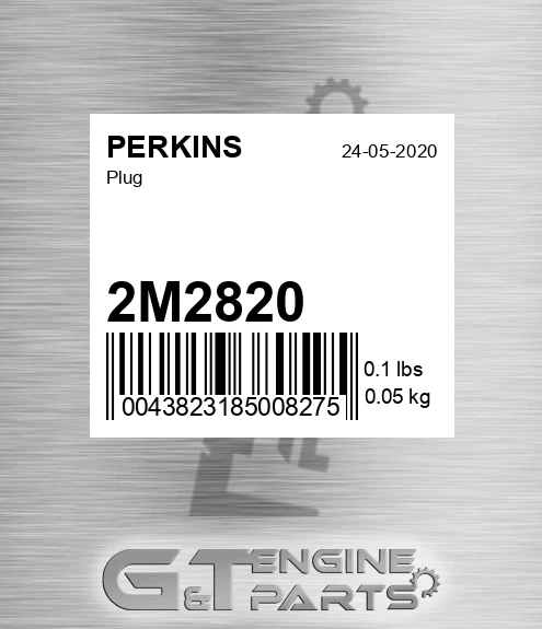 2M2820 Plug for PERKINS