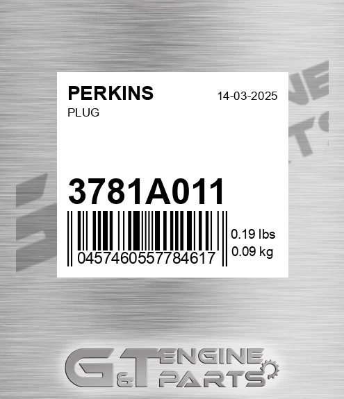 3781A011 Plug