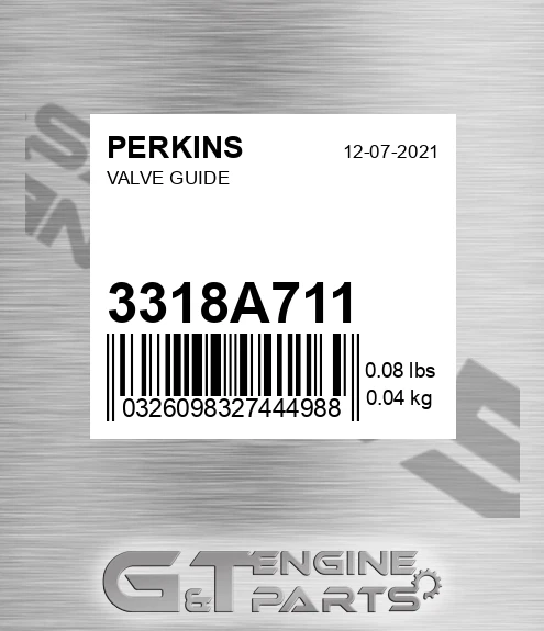 3318A711 Valve Guide for PERKINS