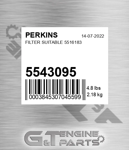 5543095 Filter Suitable 5516183