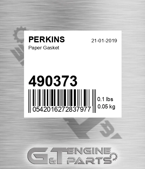 490373 Paper Gasket
