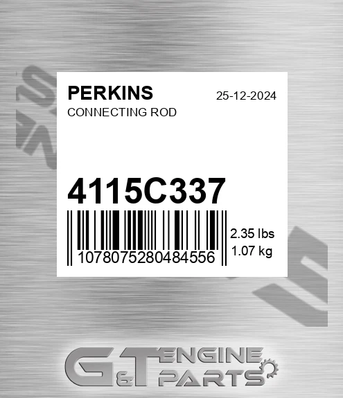4115C337 Connecting Rod for PERKINS