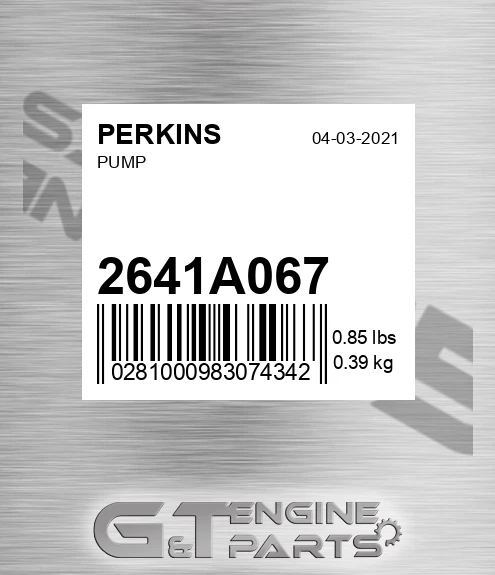 2641A067 Pump