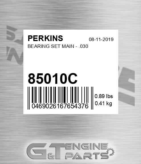 85010C Bearing Set Main - .030