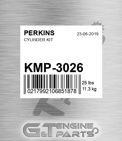 KMP-3026 Cylinder Kit