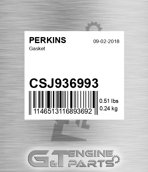 CSJ936993 Gasket