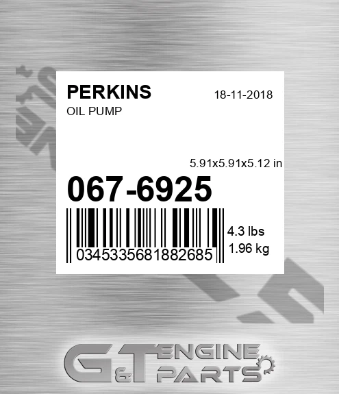 067-6925 Oil Pump