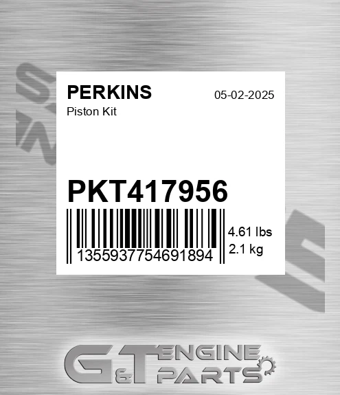 PKT417956 Piston Kit for PERKINS
