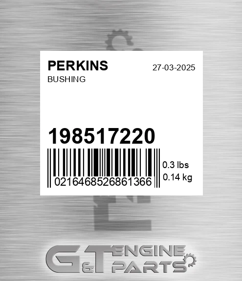 198517220 Bushing