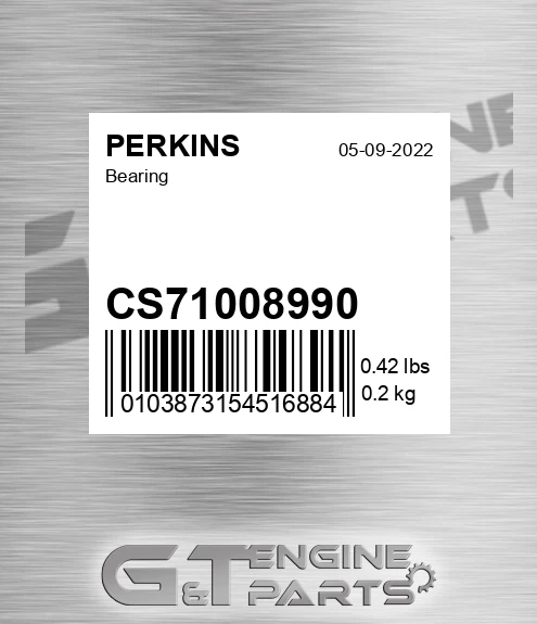 CS71008990 Bearing