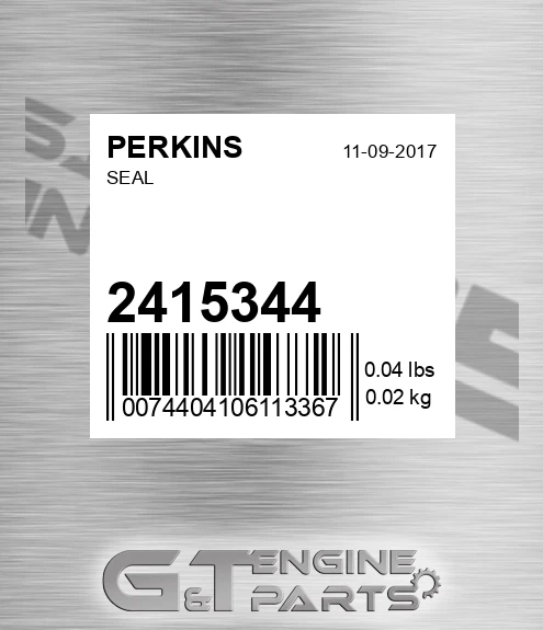 2415344 PERKINS Seal