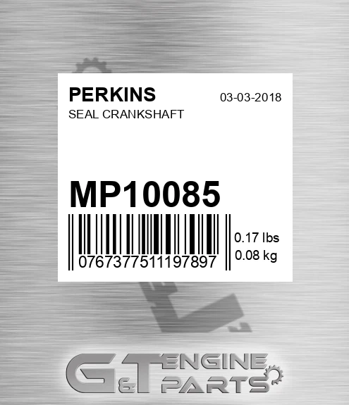 MP10085 Seal Crankshaft