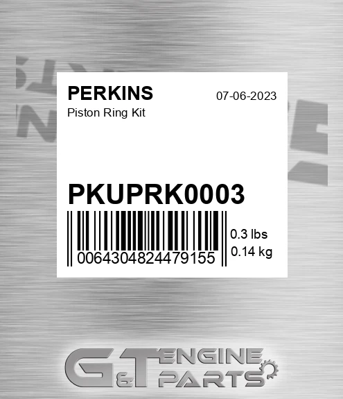 PKUPRK0003 Piston Ring Kit for PERKINS