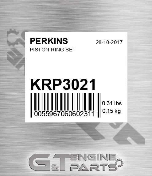 KRP3021 Piston Ring Set