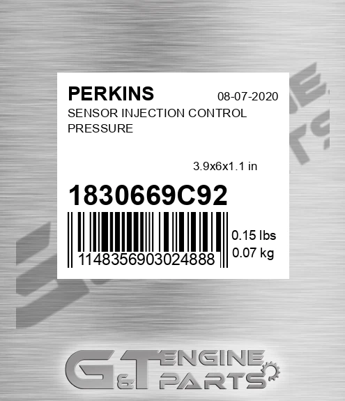 1830669C92 Sensor Injection Control Pressure