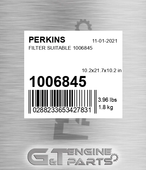 1006845 Filter Suitable